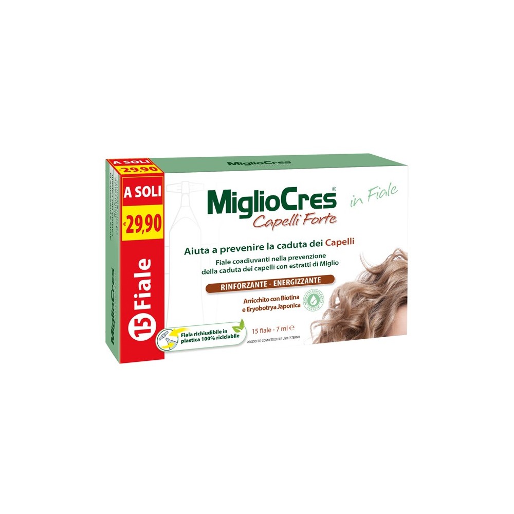 MIGLIOCRES CAPELLI FORTE 15 FIALE X 7 ML