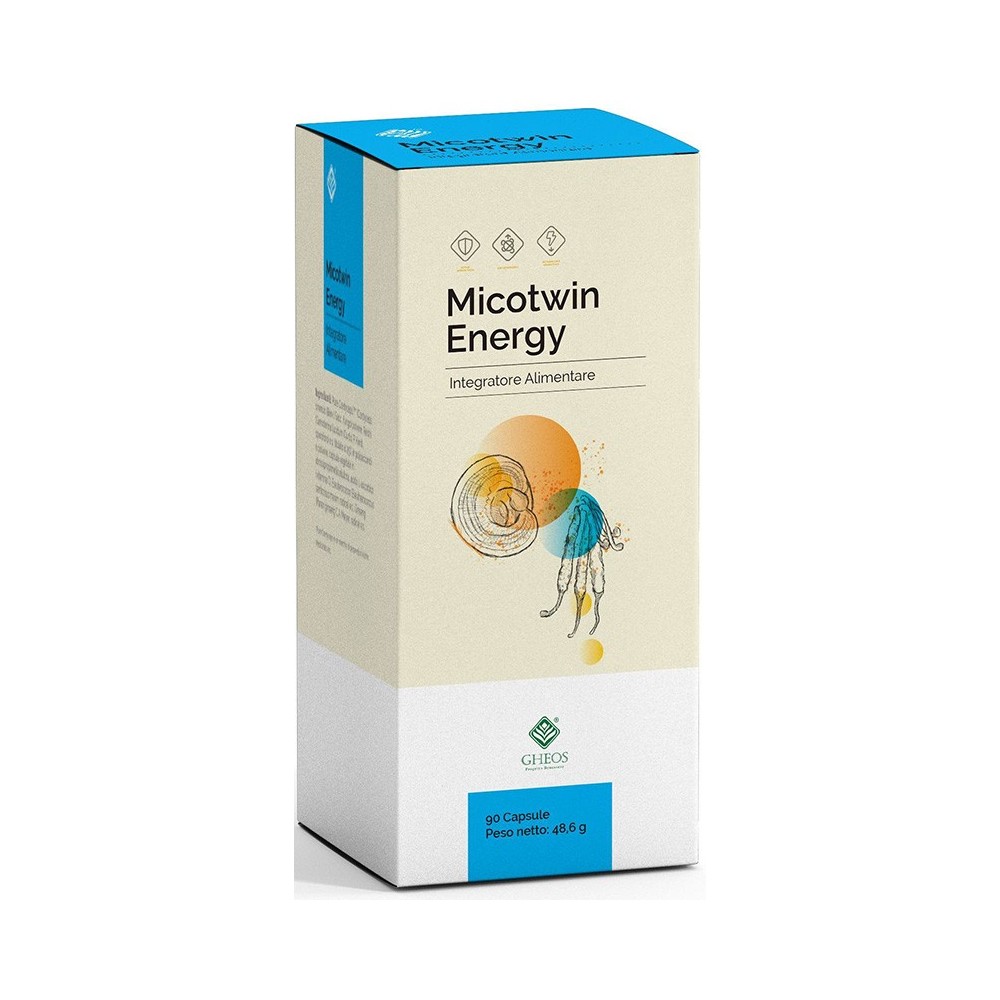 MICOTWIN ENERGY integratore alimentare 90 capsule Gheos