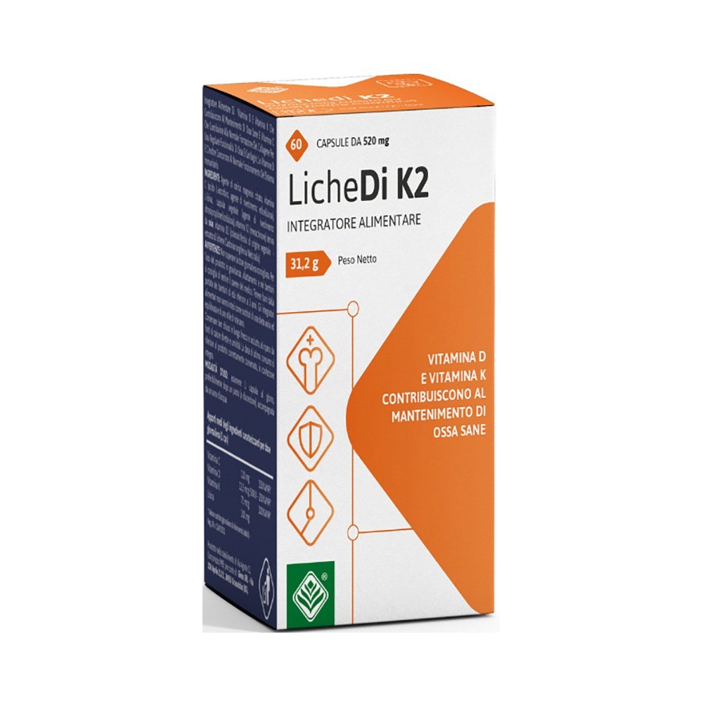 LICHEDI K2 integratore alimentare 60 capsule Gheos