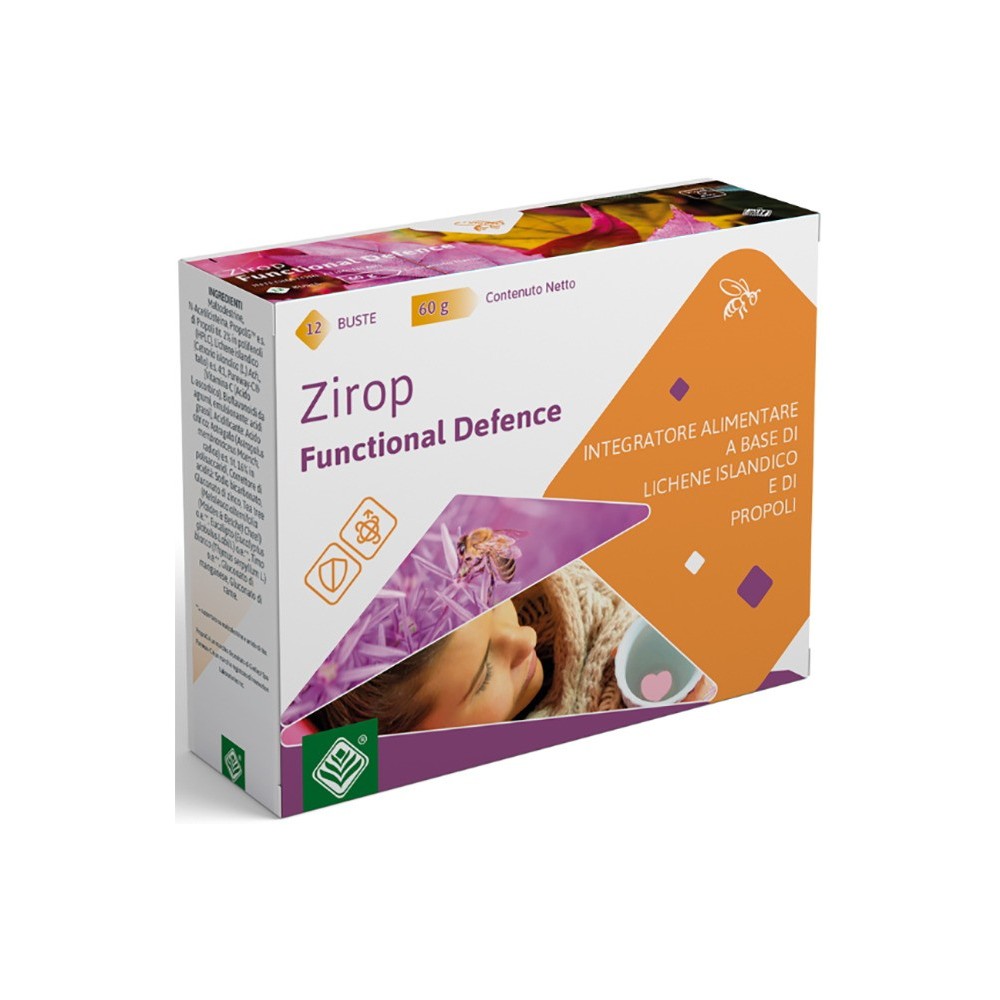 ZIROP FUNCTIONAL DEFENCE integratore alimentare 12 bustine Gheos