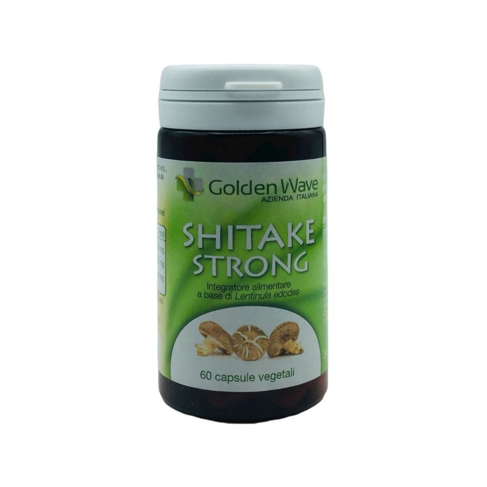 SHITAKE STRONG 60 CAPSULE VEGETALI Golden Wave