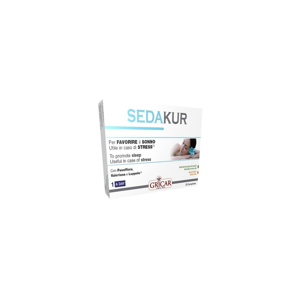 SEDAKUR 20 COMPRESSE DA 500 MG Gricar