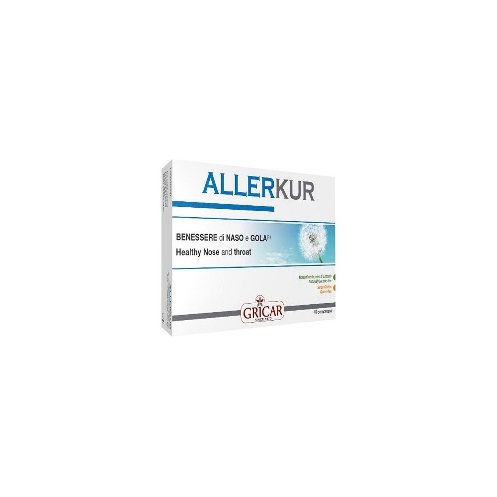 ALLERKUR integratore alimentare 40 compresse Gricar