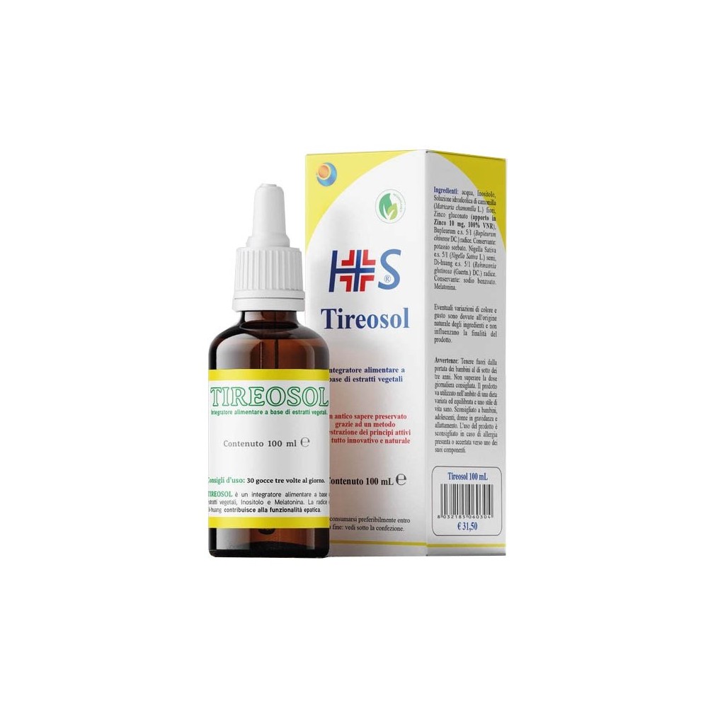 TIREOSOL GOCCE RB 100 ML Herboplanet