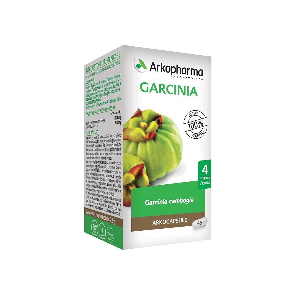 ARKOCAPSULE® GARCINIA integratore alimentare 45 capsule Arkopharma