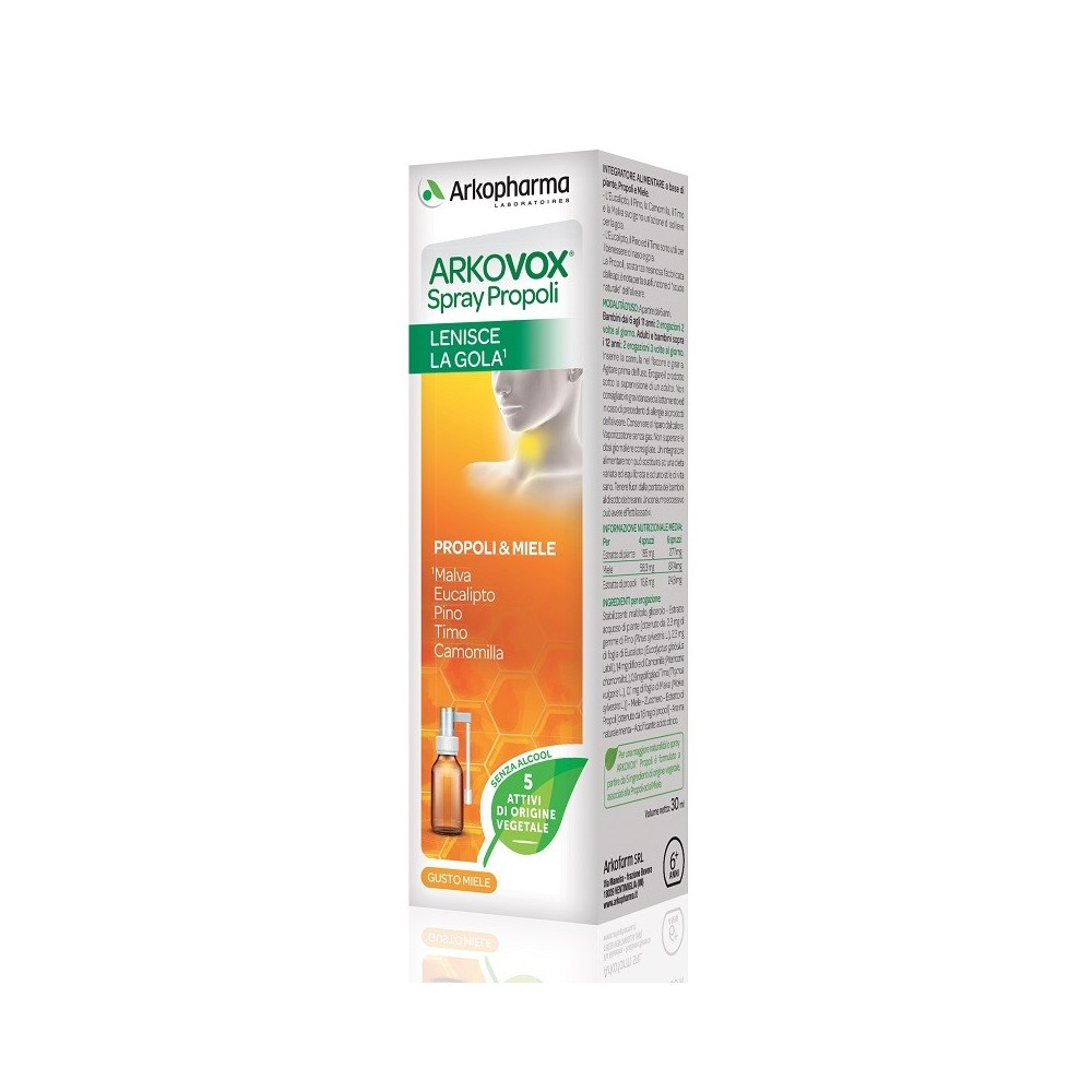 ARKOVOX® PROPOLI SPRAY integratore alimentare 30 ml Arkopharma