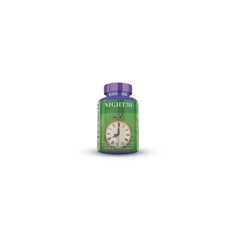 Night30 integratore alimentare 60 capsule Biosalus