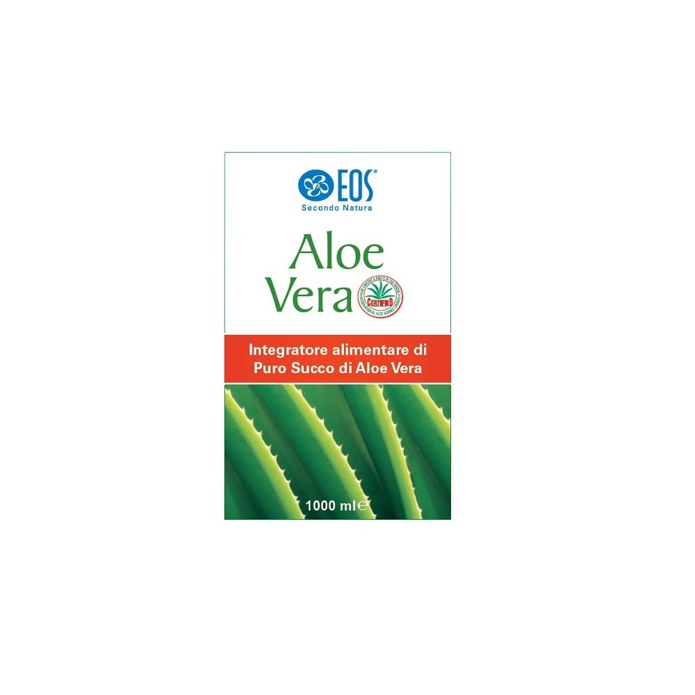 ALOE VERA SUCCO GEL integratore alimentare 1000 ml Eos