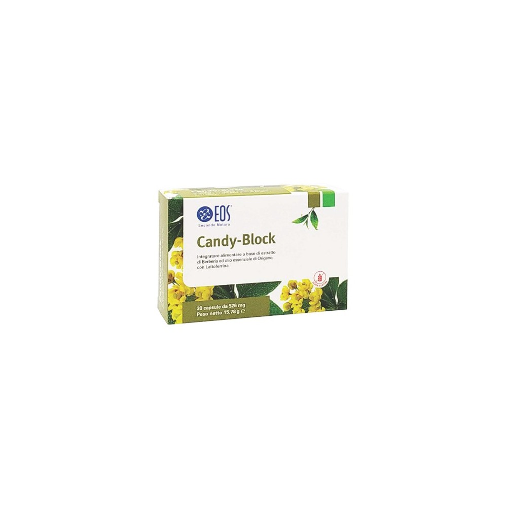 CANDY BLOCK integratore alimentare 30 capsule Eos