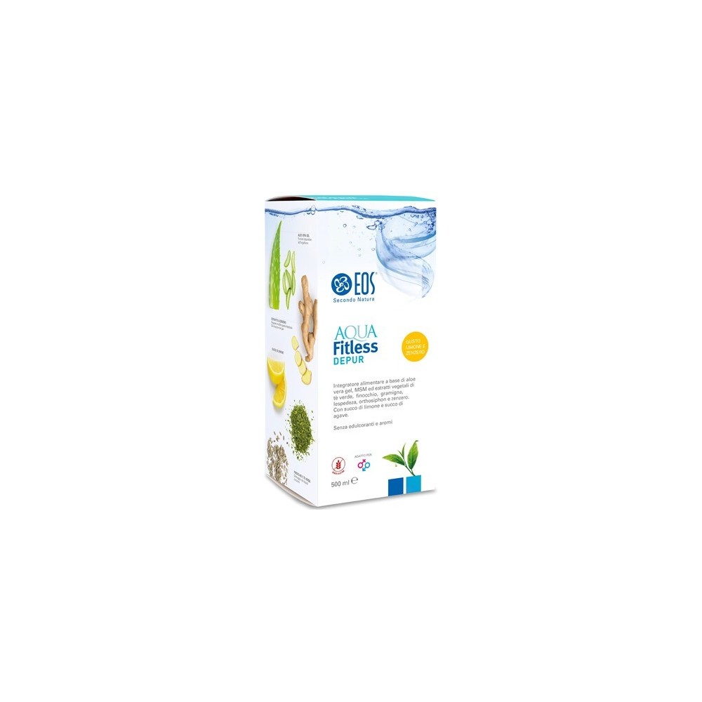 AQUA FITLESS DEPUR integratore alimentare 500 ml Eos