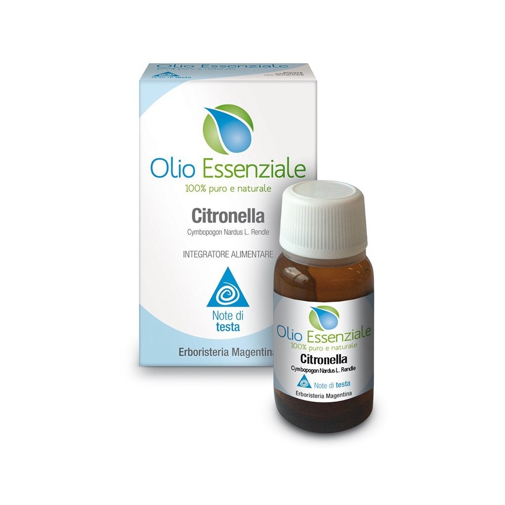 Olio Essenziale Citronella 10 ml Erboristeria Magentina