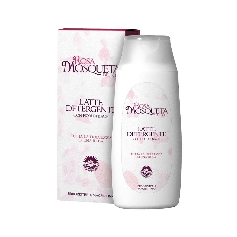 Latte Detergente Rosa Mosqueta 200 ml Erboristeria Magentina