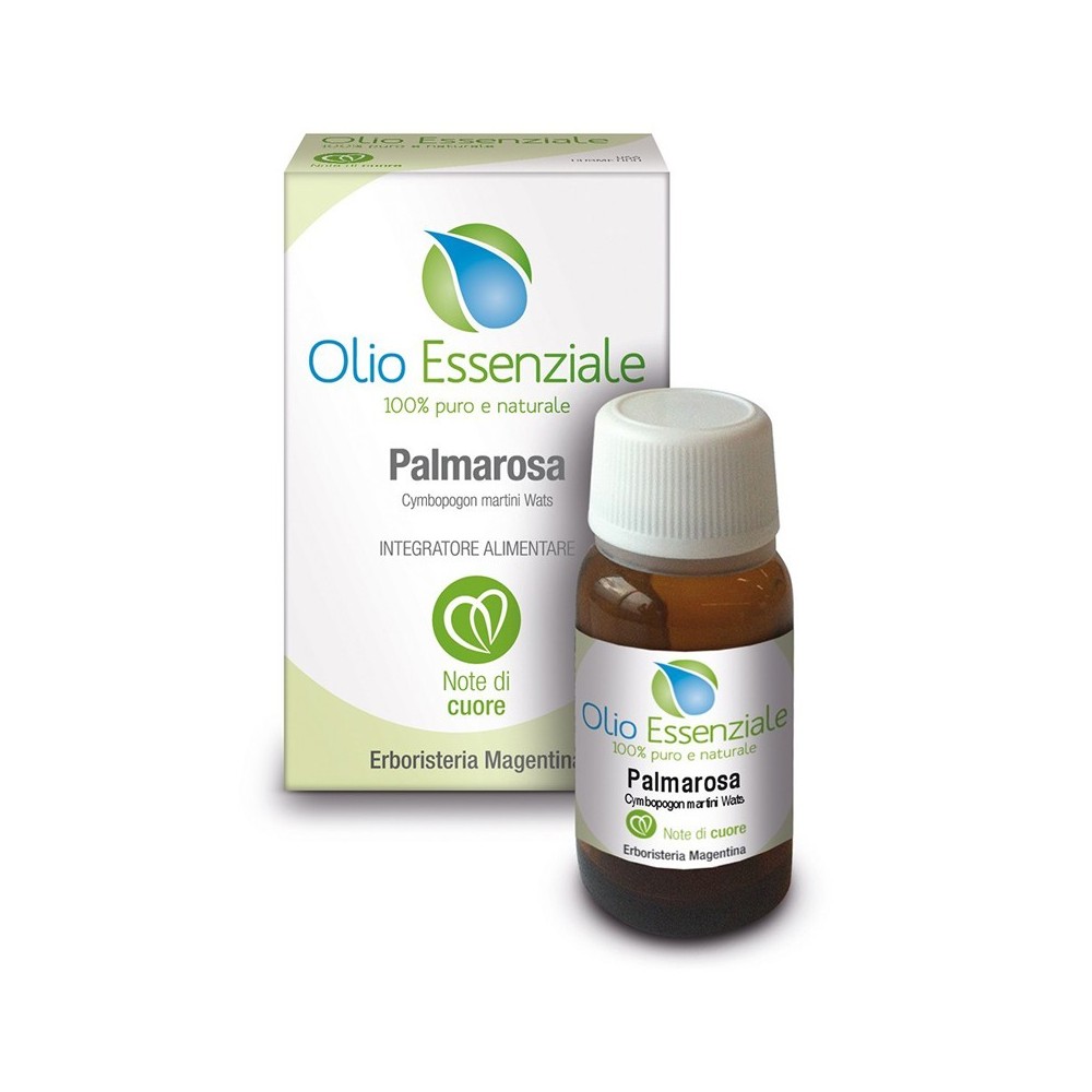 Olio Essenziale Palmarosa 10 ml Erboristeria Magentina