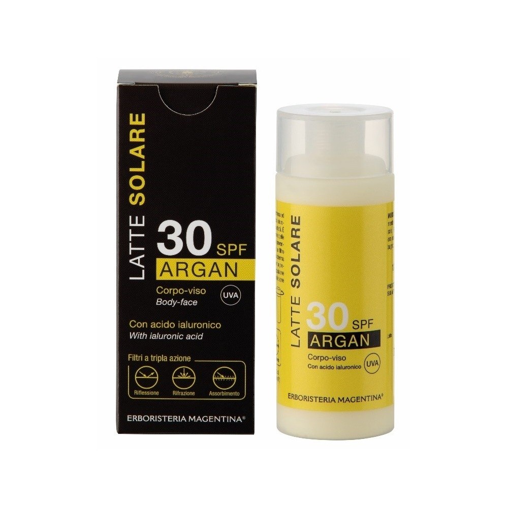 SOLARE ARGAN 30SPF 125 ML LATTE