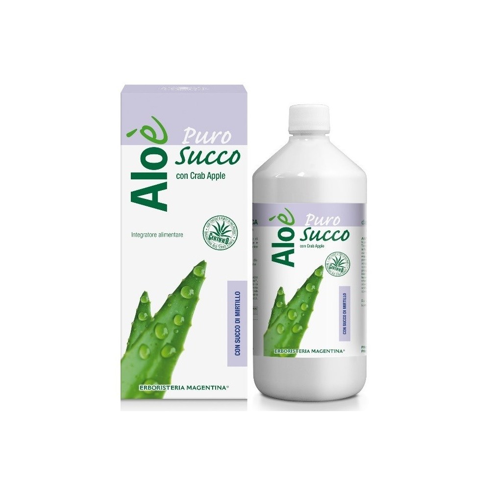 ALOE' ALOE VERA BIO + MIRTILLO 1 LITRO