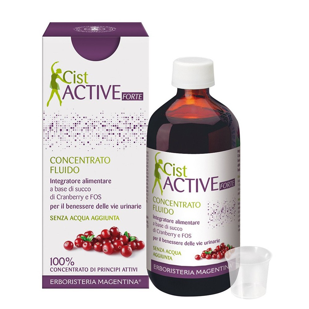 Concentrato Fluido CistActive Forte 250 ml Erboristeria Magentina