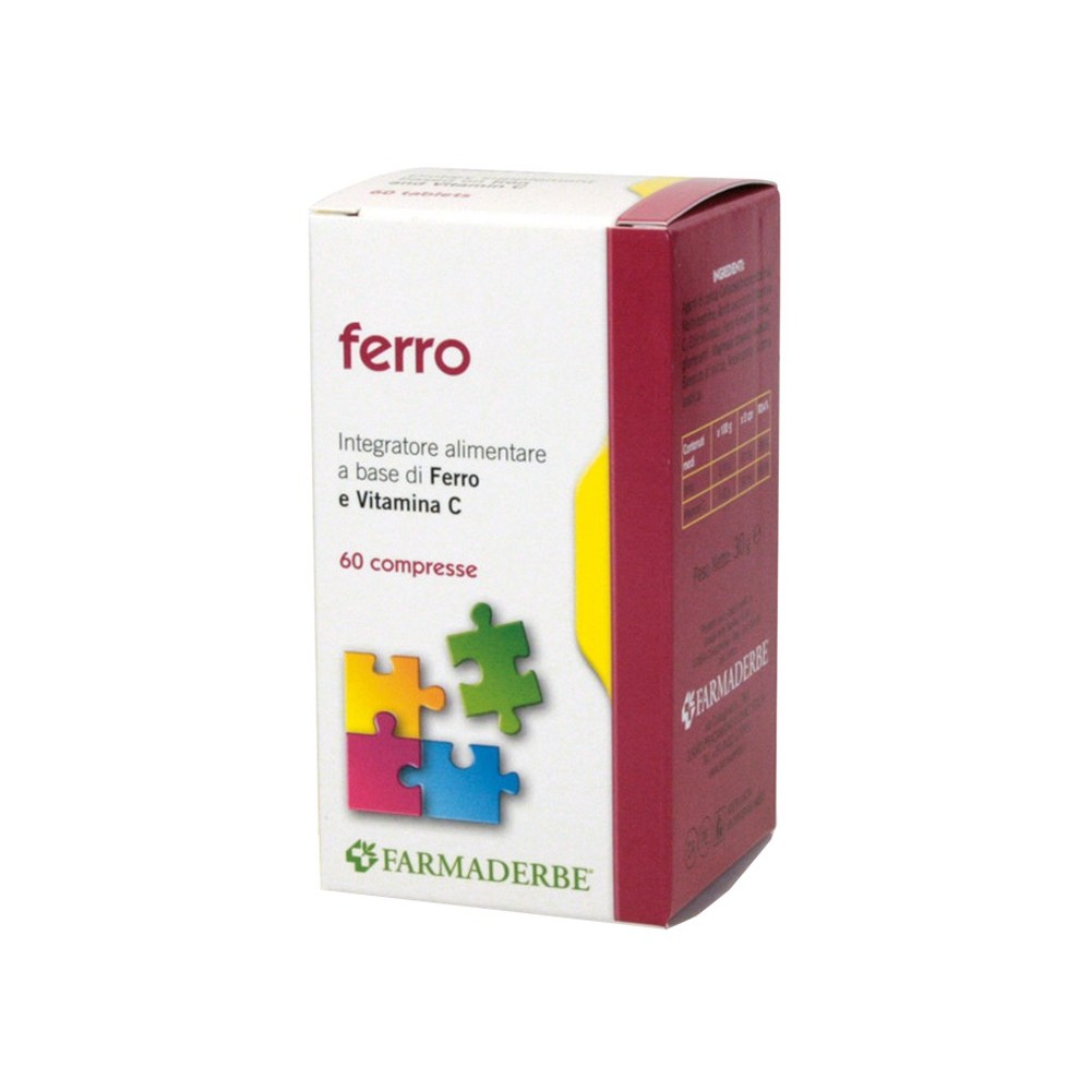 Ferro Complex integratore alimentare 60 compresse Farmaderbe