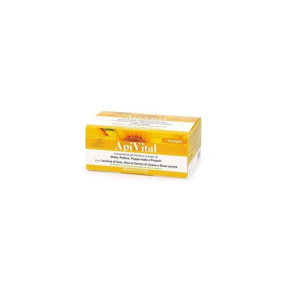 APIVITAL 15 FLACONCINI DA 20 ML