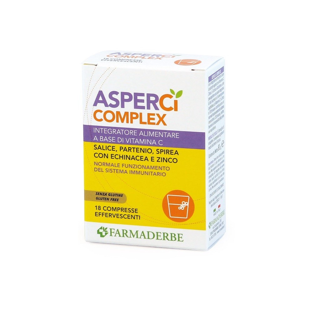 ASPER CI COMPLEX 18 COMPRESSE EFFERVESCENTI