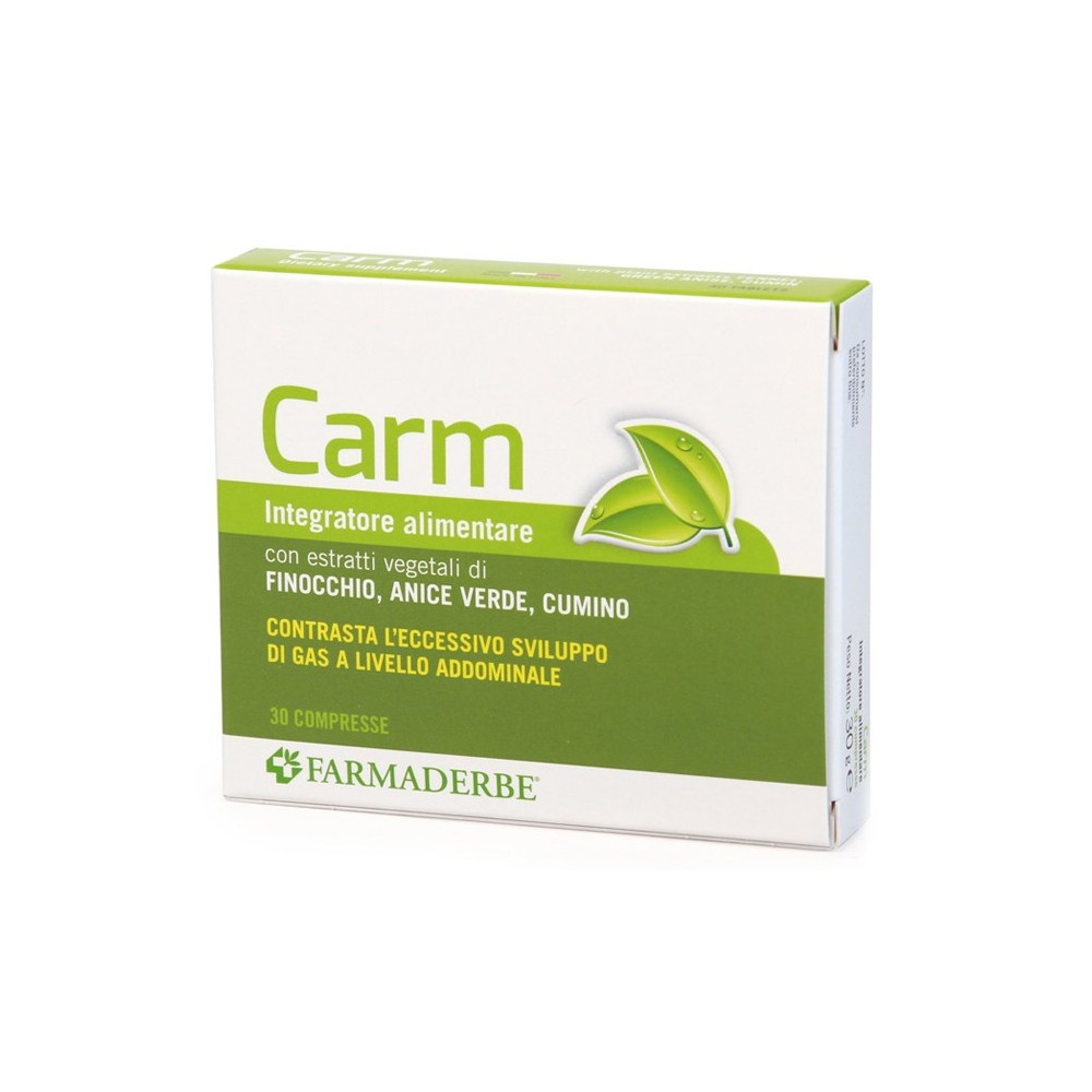 Carm integratore alimentare 30 compresse Farmaderbe