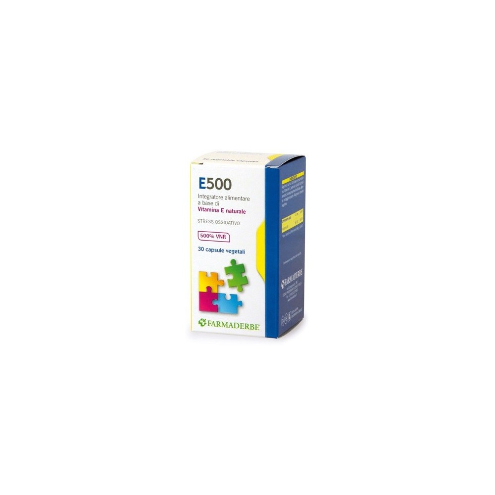 E 500 30 CAPSULE Farmaderbe