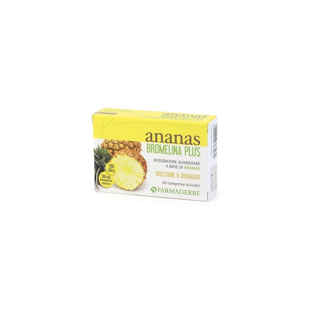 ANANAS BROMELINA PLUS 30 COMPRESSE