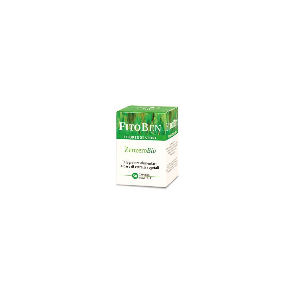 ZENZEROBIO integratore alimentare 50 capsule vegetali Fitoben