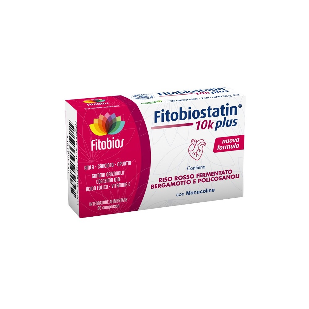 FITOBIOSTATIN 10K PLUS 30 COMPRESSE