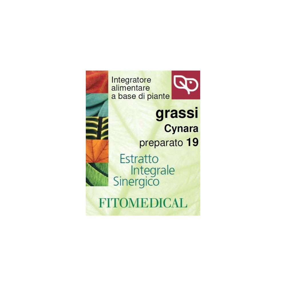 CYNARA Preparato 19 integratore alimentare 60 ml Fitomedical