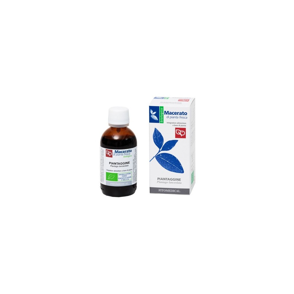 PIANTAGGINE Tintura Madre Bio 50 ml Fitomedical