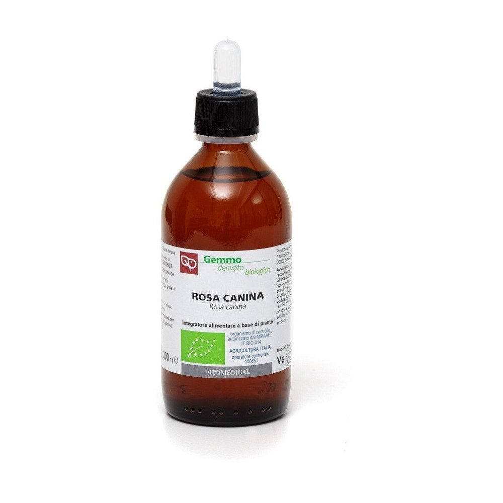 ROSA CANINA Macerato Glicerinato Bio Gemme 200 ml Fitomedical