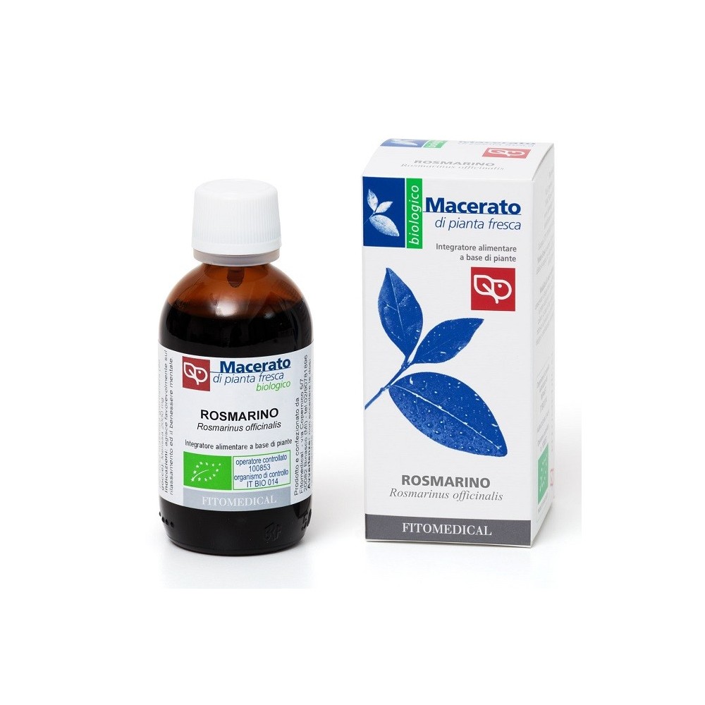 ROSMARINO Tintura Madre Bio 50 ml Fitomedical