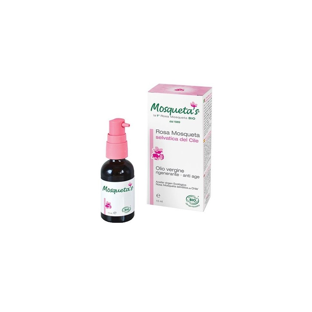 OLIO DI ROSA MOSQUETA DEL CILE BIO 15 ml Mosqueta's