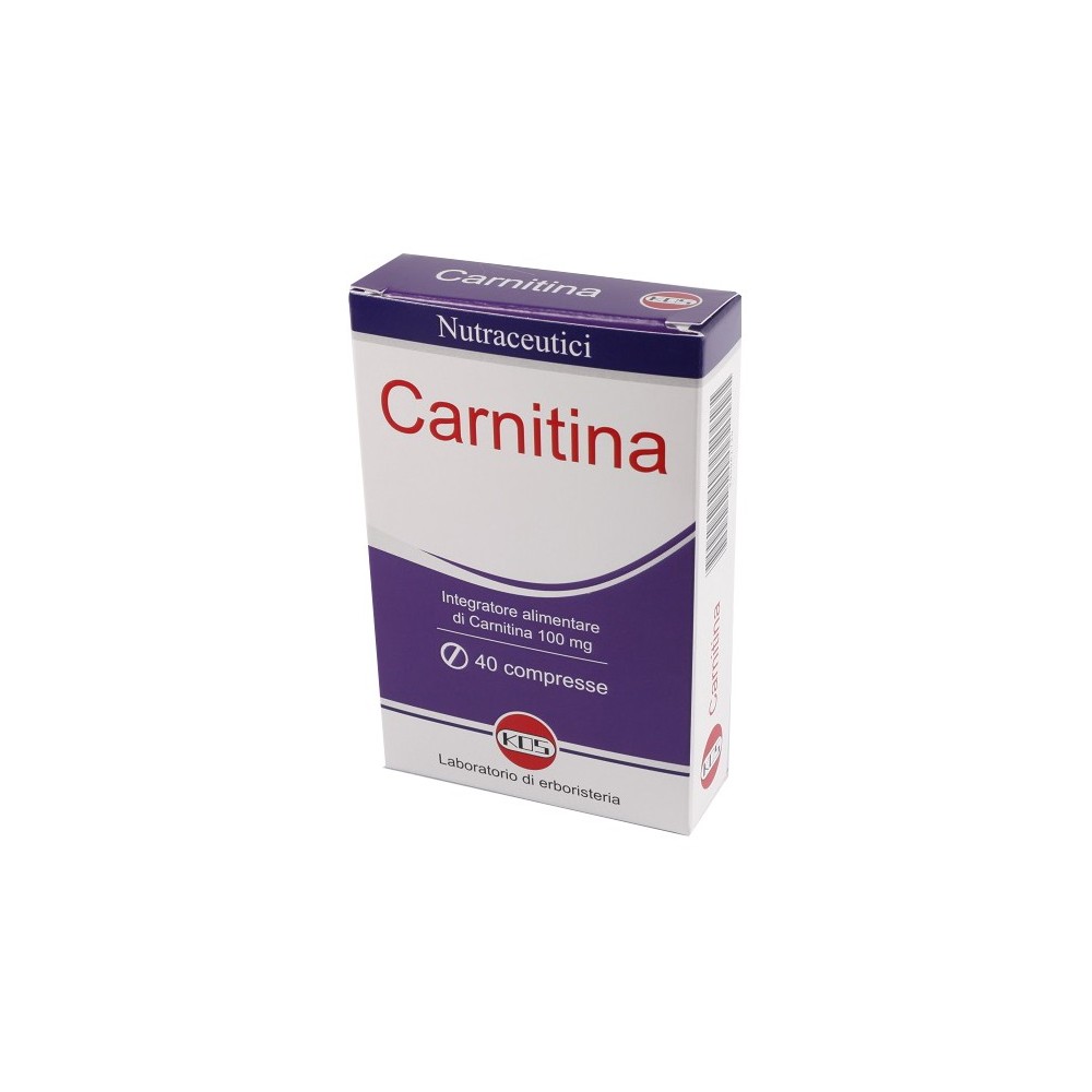 CARNITINA integratore alimentare 40 compresse Kos