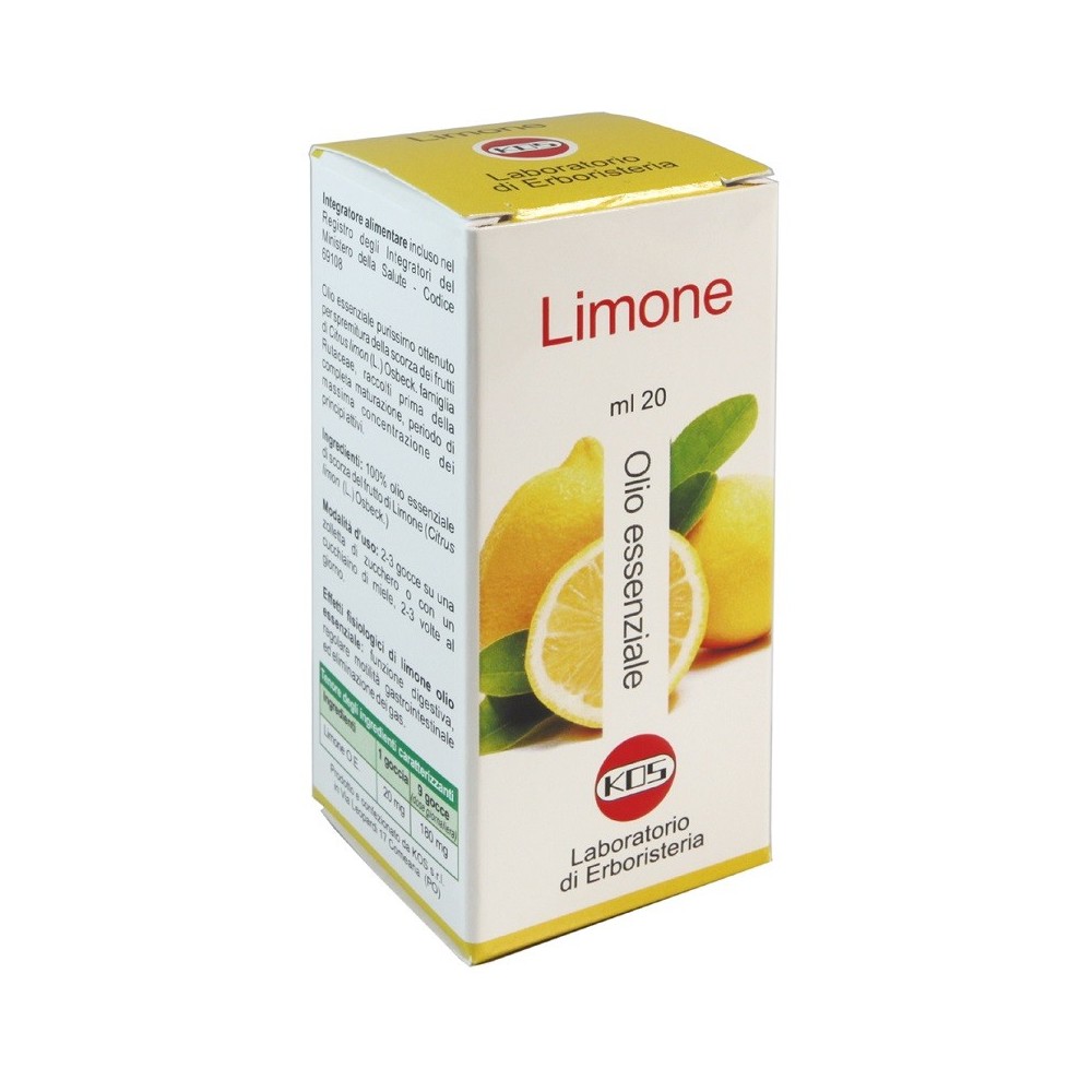 LIMONE Olio Essenziale 20 ml Kos