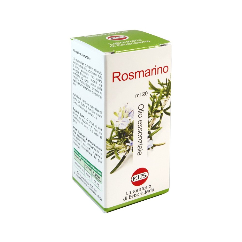 ROSMARINO Olio Essenziale 20 ml Kos