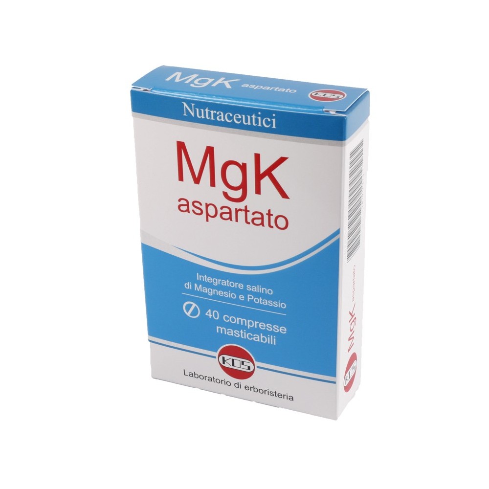 MGK ASPARTATO integratore alimentare 40 compresse masticabili Kos