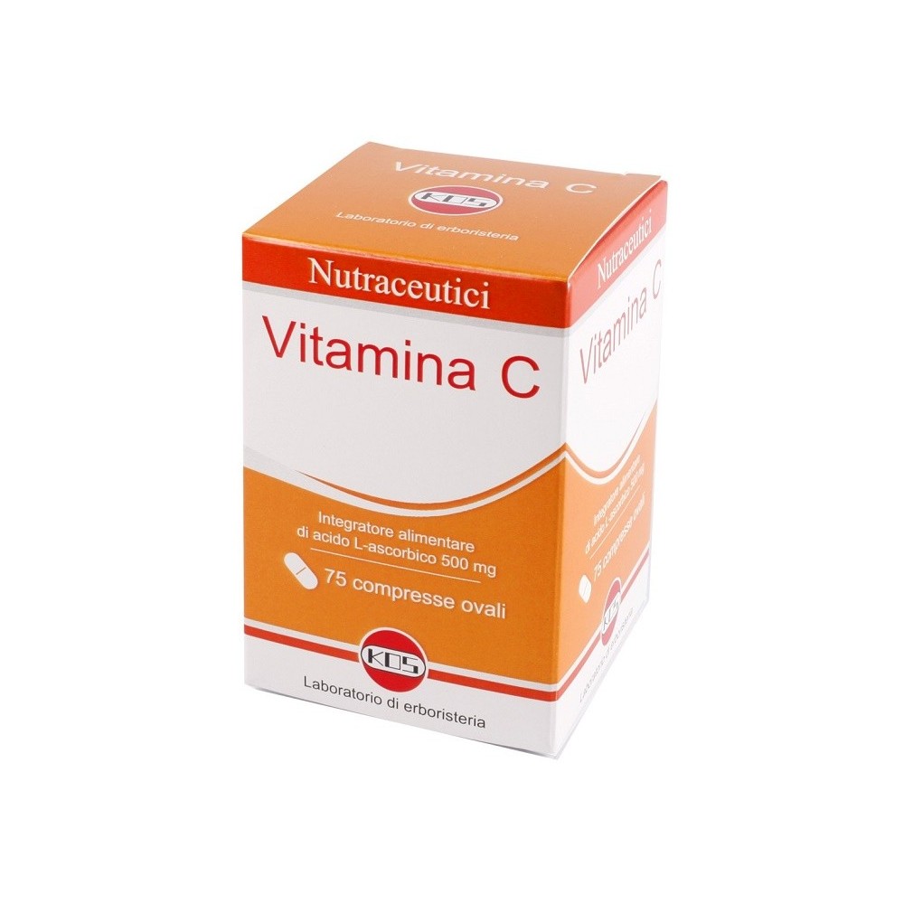 VITAMINA C integratore alimentare 75 compresse ovali Kos