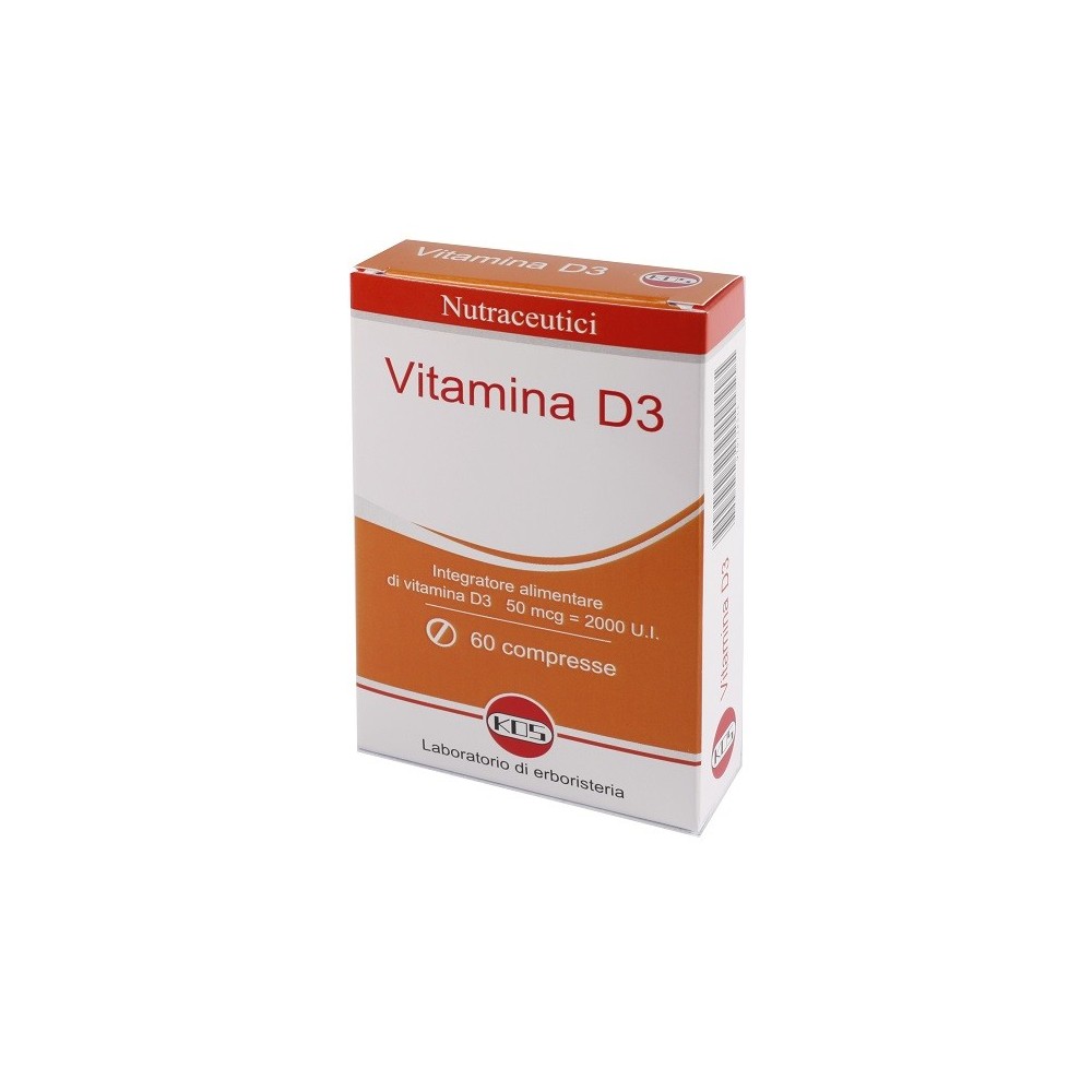 VITAMINA D3 integratore alimentare 60 compresse Kos