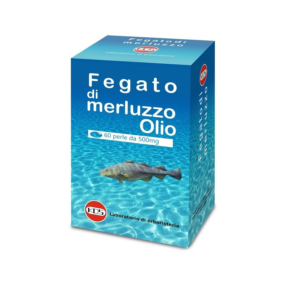 FEGATO DI MERLUZZO integratore alimentare 60 perle Kos