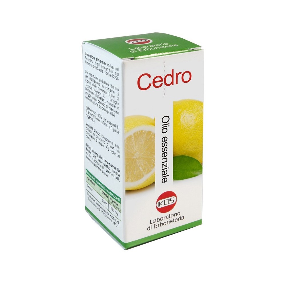 CEDRO Olio Essenziale 20 ml Kos