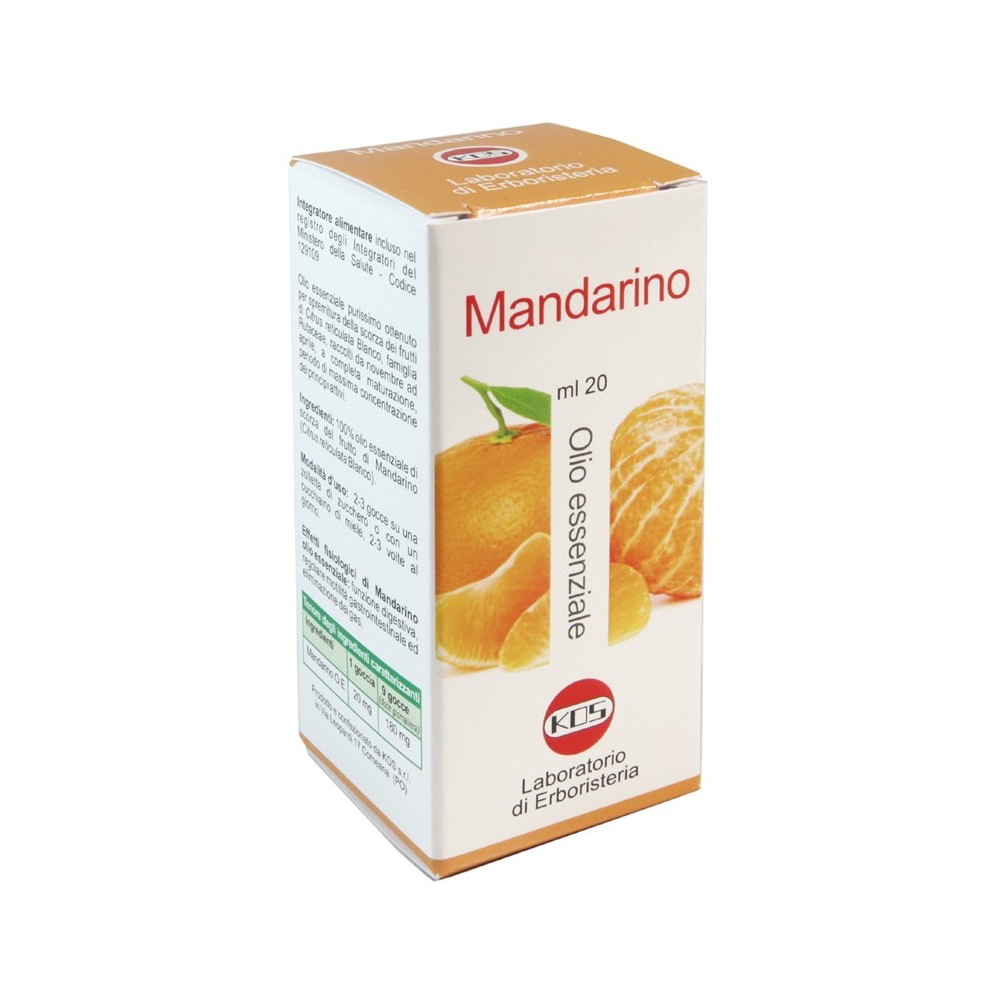 MANDARINO Olio Essenziale 20 ml Kos