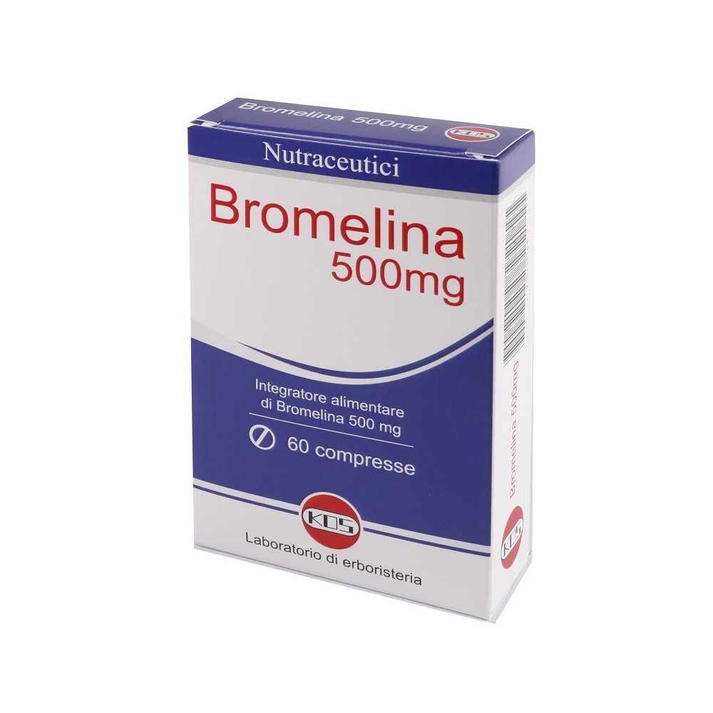 BROMELINA 500 mg integratore alimentare 60 compresse Kos