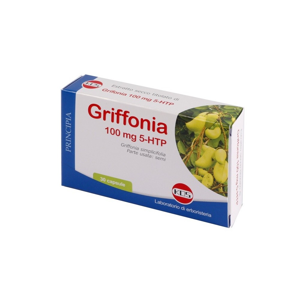 GRIFFONIA 100MG 5-HTP integratore alimentare 30 capsule Kos