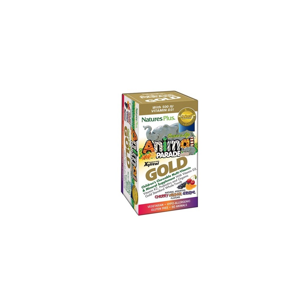 ANIMAL PARADE GOLD (Assortito) integratore alimentare 60 tavolette masticabili La Strega