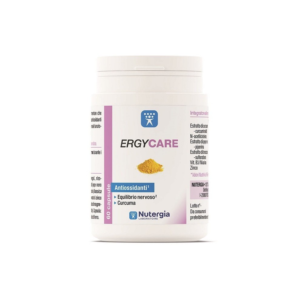 ERGYCARE integratore alimentare 60 capsule Nutergia