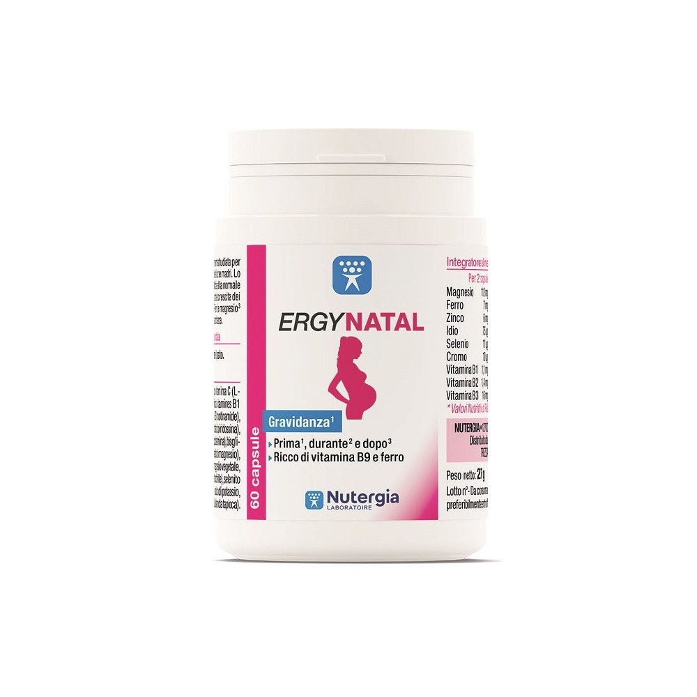 ERGYNATAL integratore alimentare 60 capsule Nutergia