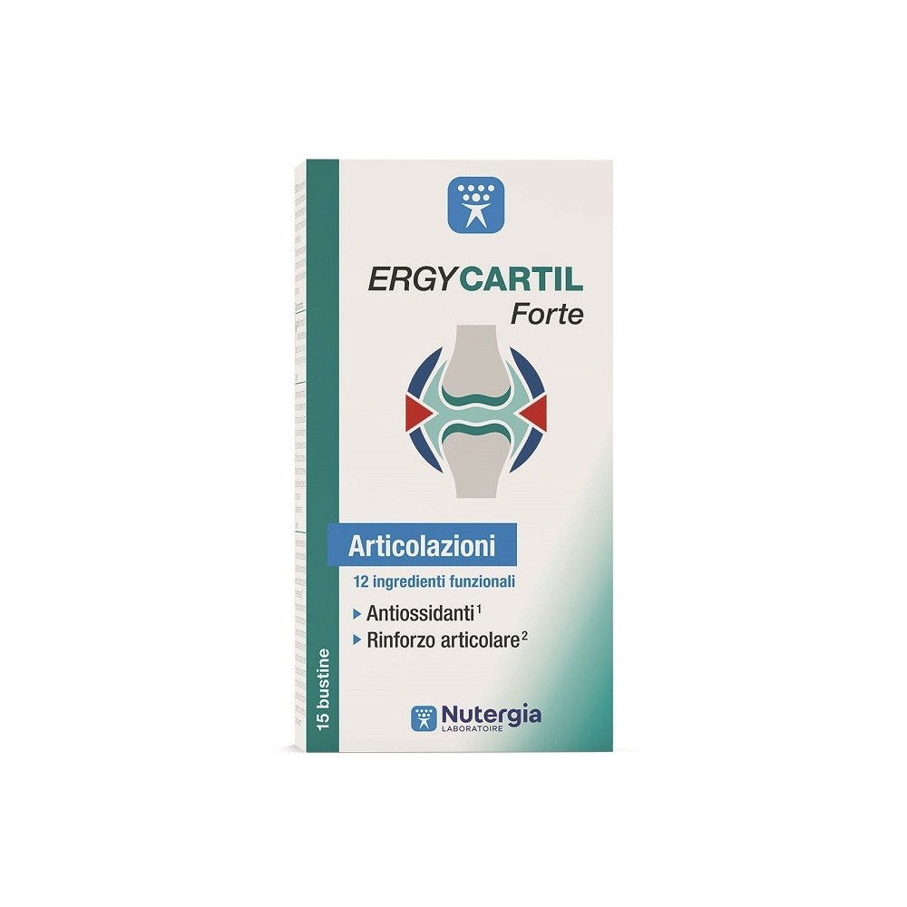 ERGYCARTIL FORTE integratore alimentare 15 bustine Nutergia