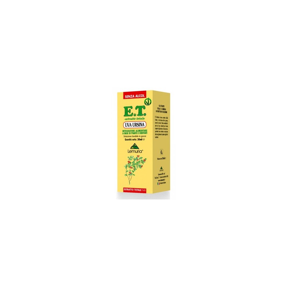 UVA URSINA Estratto Totale 30 ml Lemuria