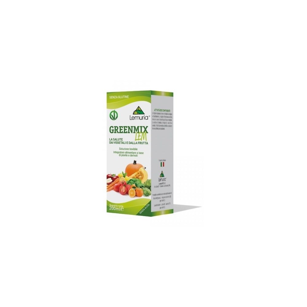 GREENMIX LEM integratore alimentare 200 ml Lemuria